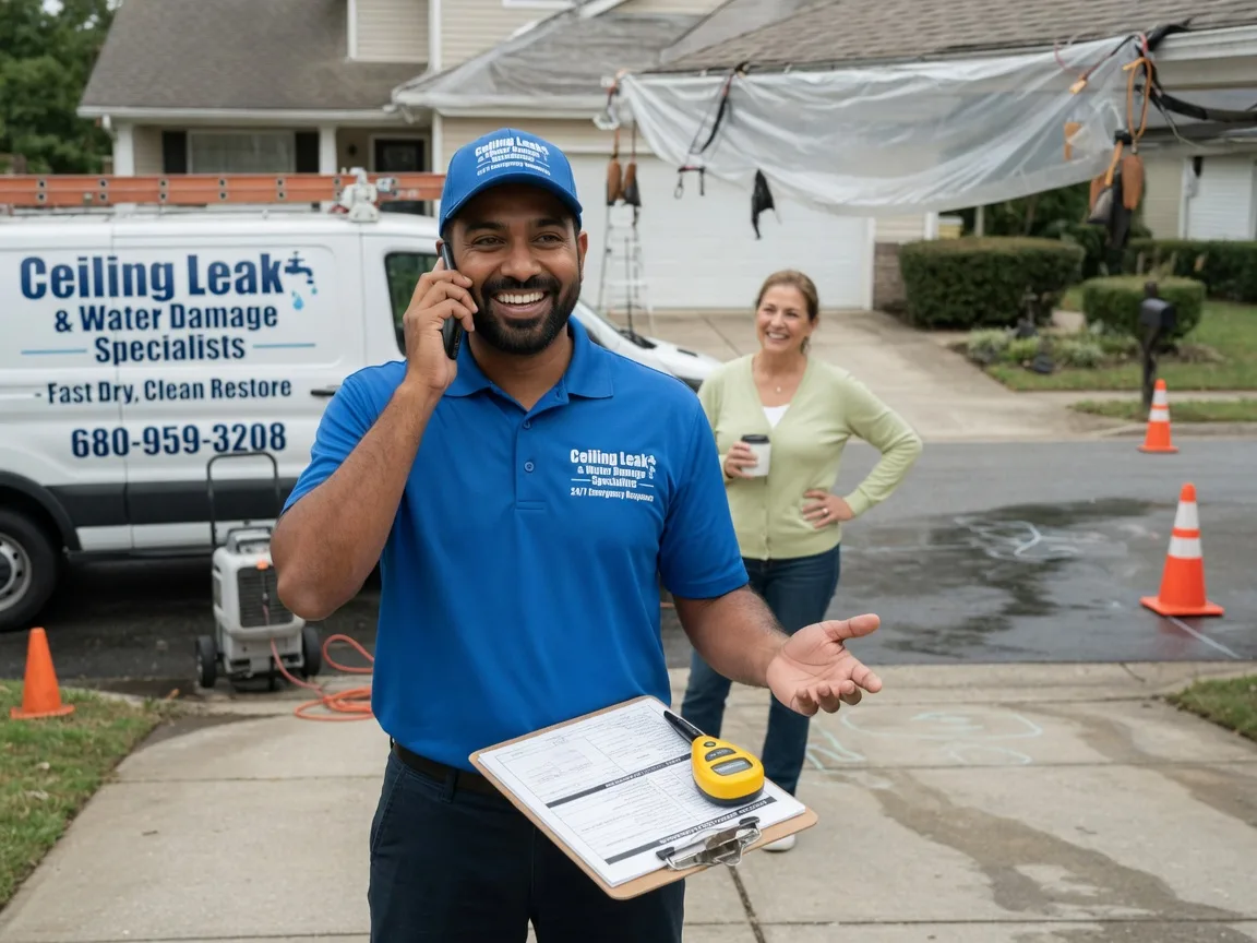 Ceiling Leak Cleanup Torrance, PA FAQs